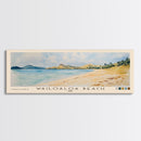 Wailoaloa Beach, Fiji Watercolor Beach Print, Vacation Gift, Fiji Wall Art, Beach Painting, Beach Decor, Beach Painting