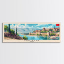 Malatya Turkey Travel Print Wall Art, Panoramic City Art, Travel Art, Wall Decor, Vacation Gift, Framed Canvas Print Or Metal Art