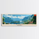 Niksic Montenegro Travel Print Wall Art, Panoramic City Art, Travel Art, Wall Decor, Vacation Gift, Framed Canvas Print Or Metal Art