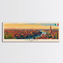 Verona Italy Travel Art, City Art, Framed Canvas Print or Metal Wall Art, Europe Travel Poster, Panoramic Wall Art, Extra Wide Wall Art