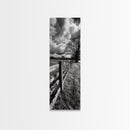 Desert Landscape Art, Canvas Print, Moody Southwest Wall Art, Joshua Tree Art, Extra Wide Art, Above Sofa Art, Rustic Home Decor