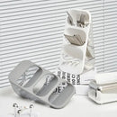 3-tier gray & sage green kitchen utensil organizer cutlery rack