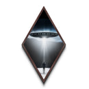 The Encounter, Canvas Textured Print, Scifi Canvas Art, UFO Photography