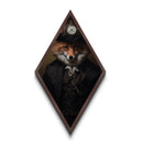 The Fox With The Clock On His Hat, Funny Cute Halloween Decor