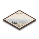 Kobuk Valley National Park Diamond-Shaped Travel Poster Canvas Art Print, Canvas Wall Art, Travel Gift, Alaska Landscape