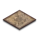 Beijin - China Diamond Shaped City Map, Custom Diamond Shaped Wall Art, City Map Canvas