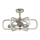 30" Theron Modern DC Motor Downrod Mount Reversible Ceiling Fan with LED Lighting and Remote Control