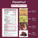 Instant Hazelnut Herbal Coffee
