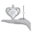 25th Anniversary Heart