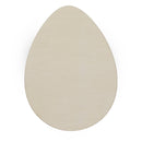 5.1-Inch DIY Unfinished Wooden Egg Craft Cutout