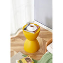 Price stool musturd plastic stylish yellow side table