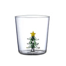 300ml 3d christmas tree wine glass – dining room holiday tumbler