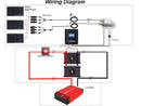 Solar Connectors M Branch Parallel Adapter Cable MMMF+FFFM Pair