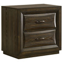 Atlas 4-piece Queen Bedroom Set Dark Oak
