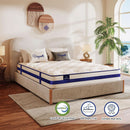 Twin XL 12Inch Hybrid Breathable MemoryFoam Pocket Springs Mattress