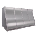 Akicon Custom Handcrafted Modern Stainless Steel Vent Hood