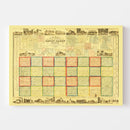 Vintage Map of Eaton County, Michigan 1860