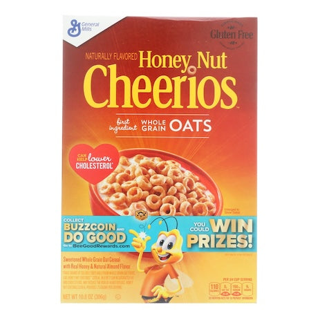 Cheerios Honey Nut Cereal (Pack of 12 - 10.8 Oz) by General Mills