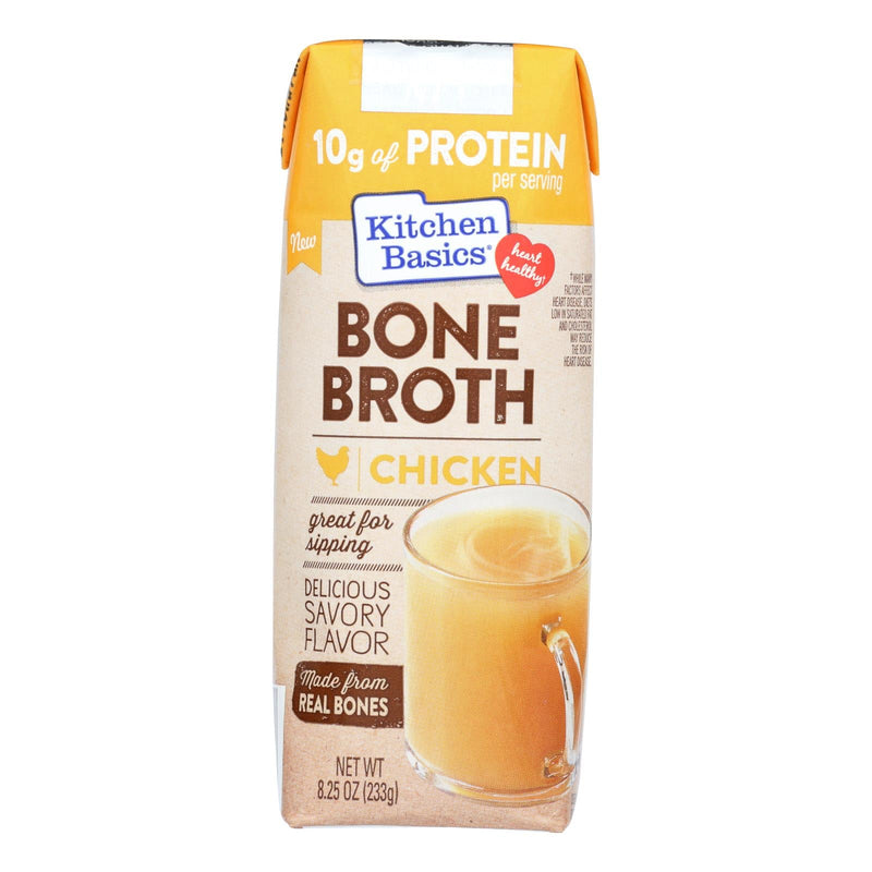 Kitchen Basics Chicken Bone Broth 12 Pack, 8.25 Fl Oz Each