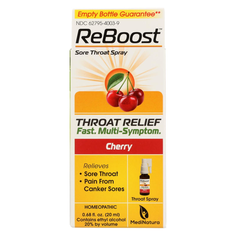 Reboost Throat Relief Spray | 0.68 Oz.