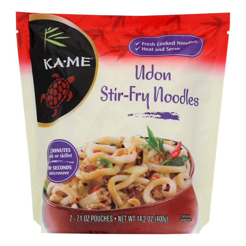 Ka'me Authentic Japanese Udon Stir Fry Noodles (Pack of 6 - 14.2 Oz.)