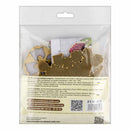 Cross-stitch kits on wood Tulips FLW-077