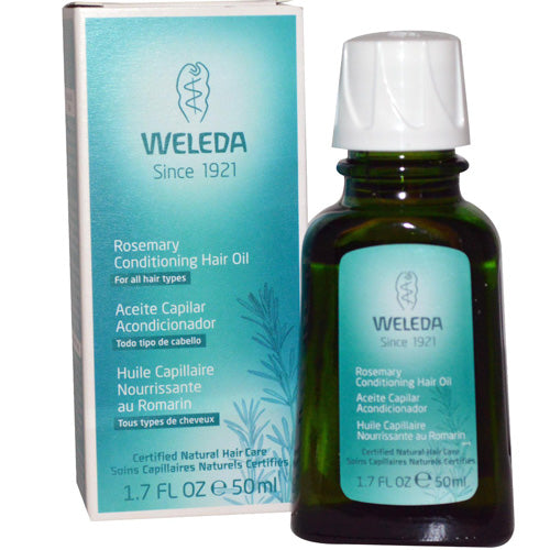 Weleda Conditioning Hair Oil with Rosemary Extract, 1.7 Fl Oz