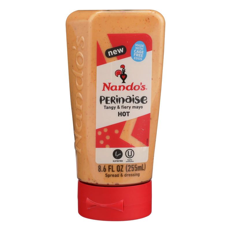 Nando's Perinaise Squeeze Hot Sauce, 8.6 Fl Oz Pack of 6