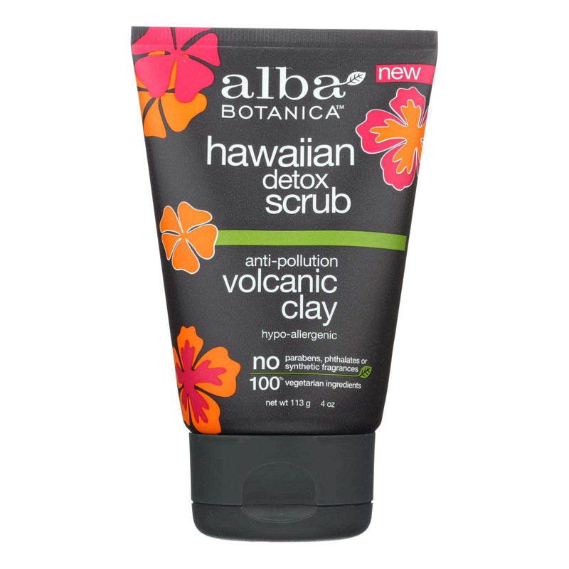 Alba Botanica Hawaiian Detox Scrub, 4 Oz