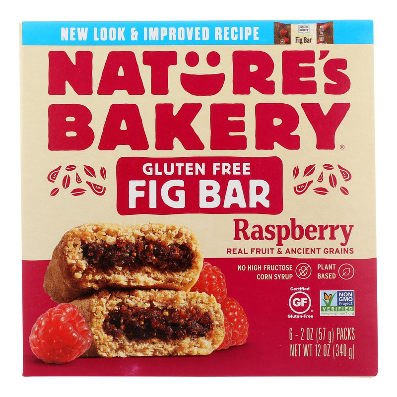 Nature's Bakery Gluten-Free Raspberry Fig Bars (6-Pack, 2 Oz. Each)