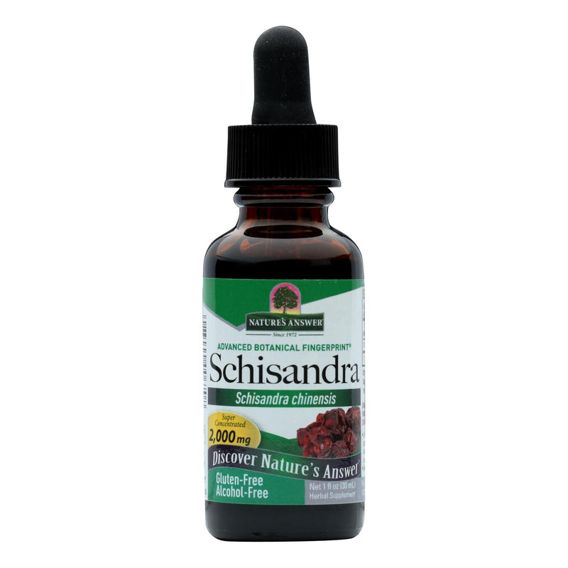 Nature's Answer Schisandra Berry Alcohol-Free Tincture