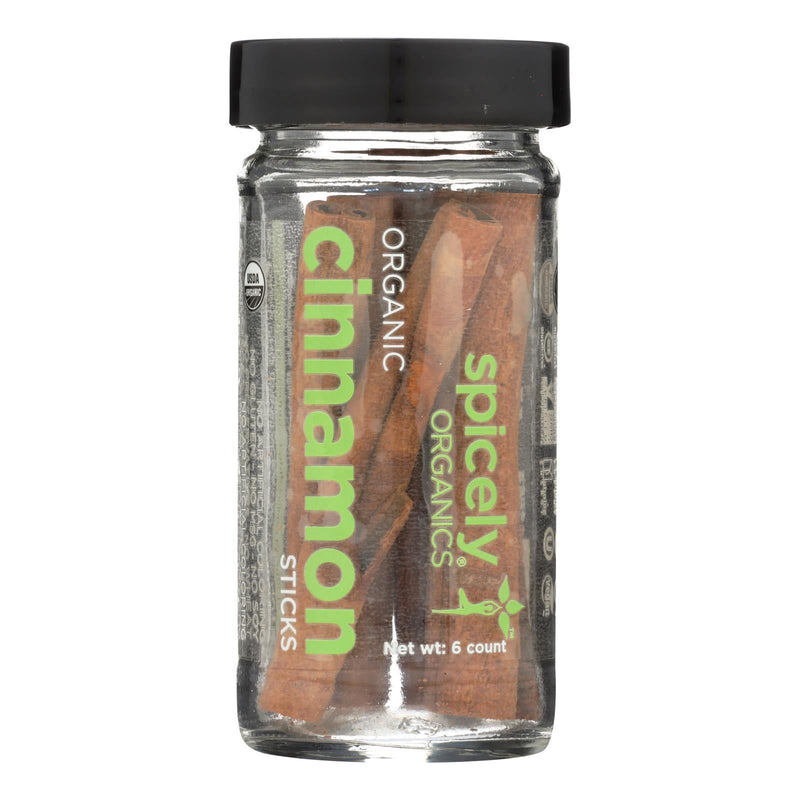 Spicely Organics Organic Ceylon Cinnamon Sticks (Pack of 3 - 6 Count)