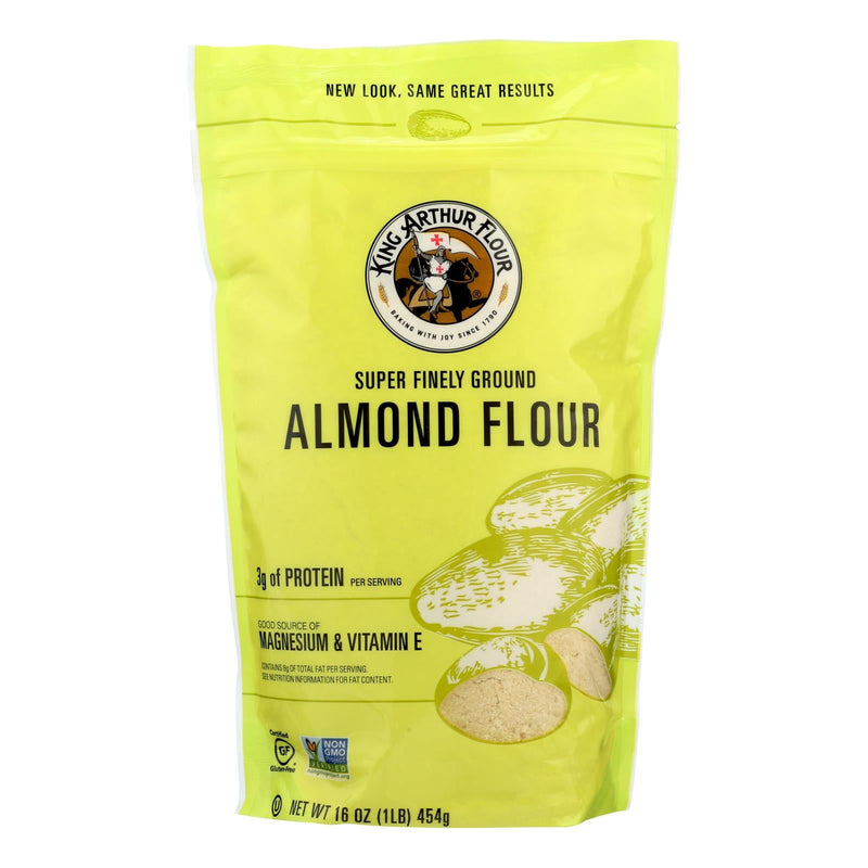 King Arthur Gluten Free Almond Flour - 4 Pack (16 Oz Each)