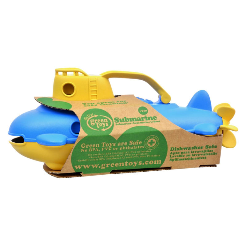 Green Toys  Submarine with Yellow Cabin