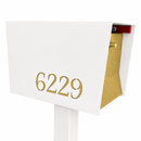 UptownBox-2.0 in ARCTIC WHITE - Modern Mailbox