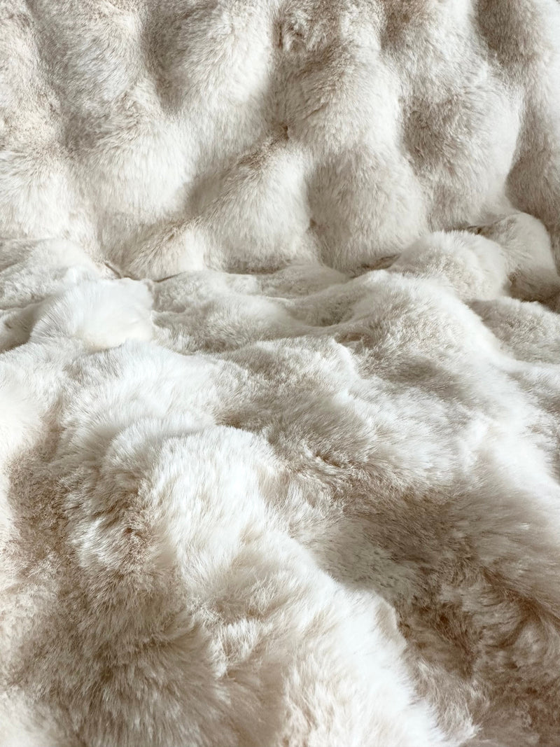 Erie Faux Fur Throw Blanket