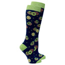 Women's Delightful Fruits Knee High Socks Set