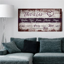 This is Us Family Sign