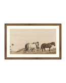 Watercolor Horses