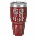 Stainless Steel Personalized Tumbler | 30 oz | Customizable | RCK Creations & More