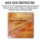 YIN1C17D | Wall Art Print on Real Wood