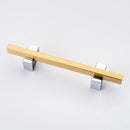Lew's Two Tone Series Knobs and Handles Chrome and Brass