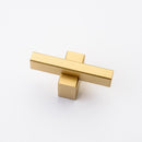 Lew's Two Tone Series Knobs and Handles Brushed Brass