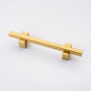 Lew's Two Tone Series Knobs and Handles Brushed Brass