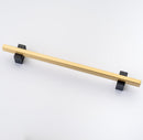 Lew's Two Tone Series Knobs and Handles Black and Brass