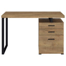 Brennan 47-inch 3-drawer Office Computer Desk Mango