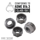 1 1/2 in. x 1 1/4 in. Black Bushing