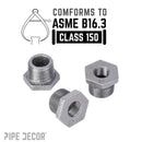 1/4 in. x 1/8 in. Black Bushing