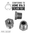 3/8 in. x 1/8 in. Black Bushing