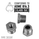 3/8 in. x 1/8 in. Black Bushing